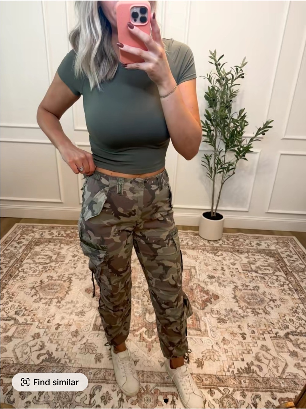YMI women’s Camouflage (camo) Cargo Pants